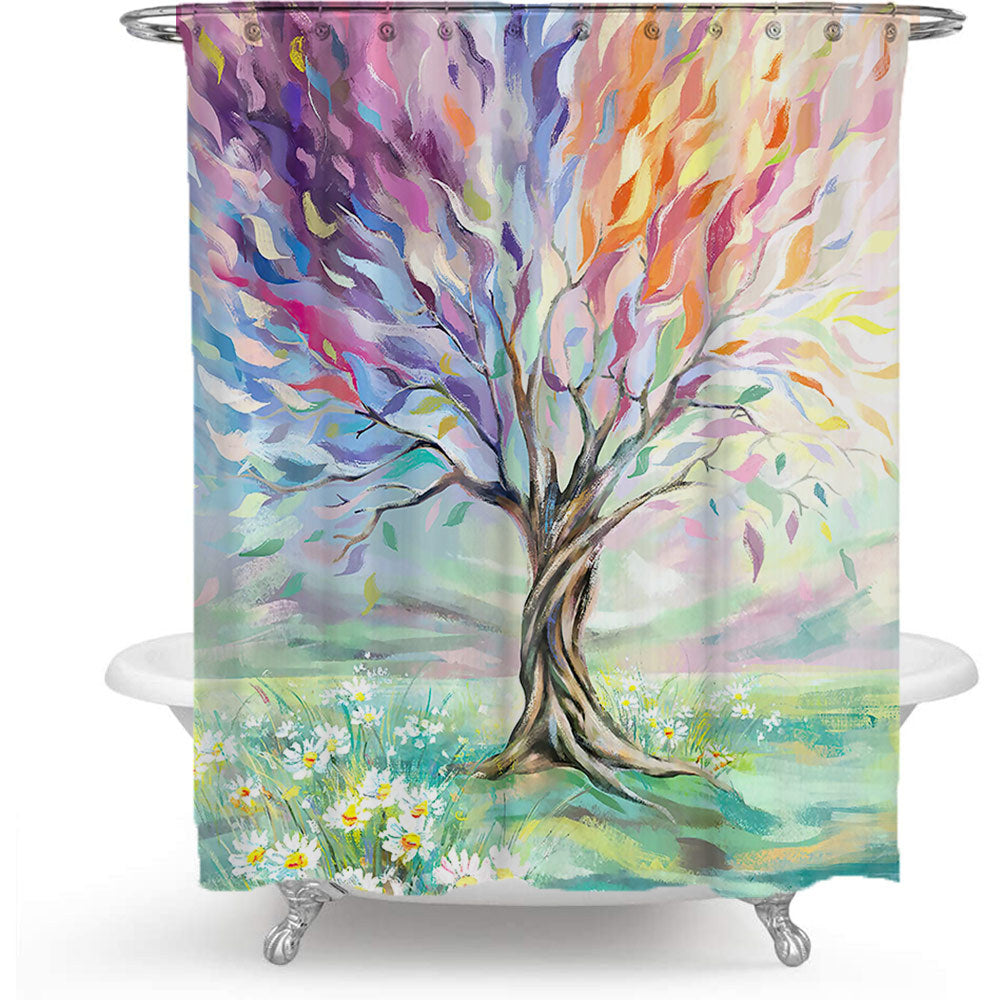 Artistic Tree Design Shower Curtain Kalsten