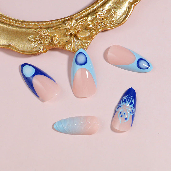 DIY Artistic Press-On Nail Set Kalsten