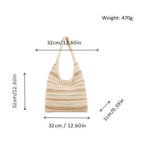 Crocheted Shoulder Bag Kalsten
