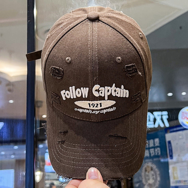 Men's Casual Distressed Baseball Cap Kalsten