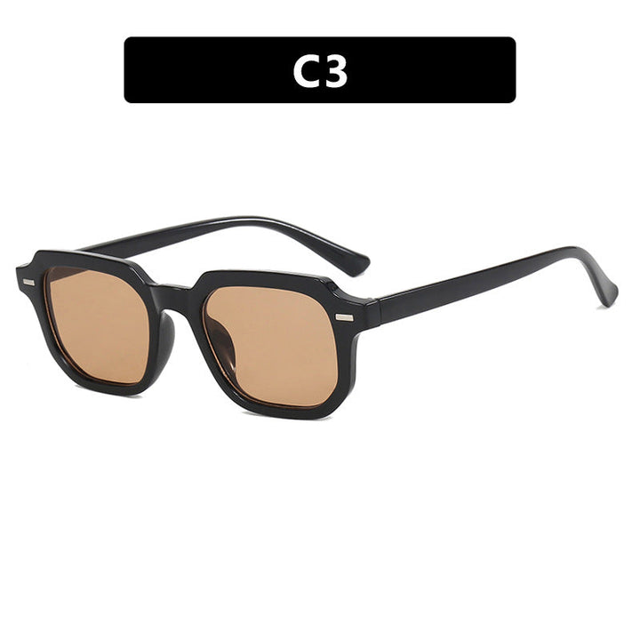 Women's square sunglasses with stylish frame structure and UV protection Kalsten