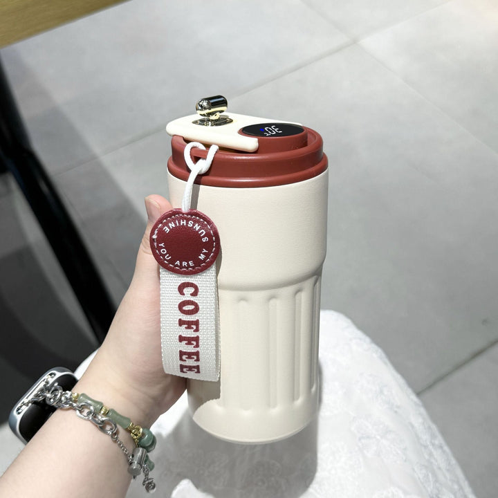 Ladies insulated cup with practical carrying strap Kalsten