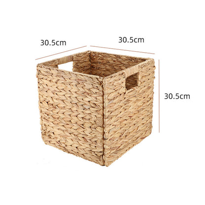 Stylish Square Woven Storage Bin Acalora