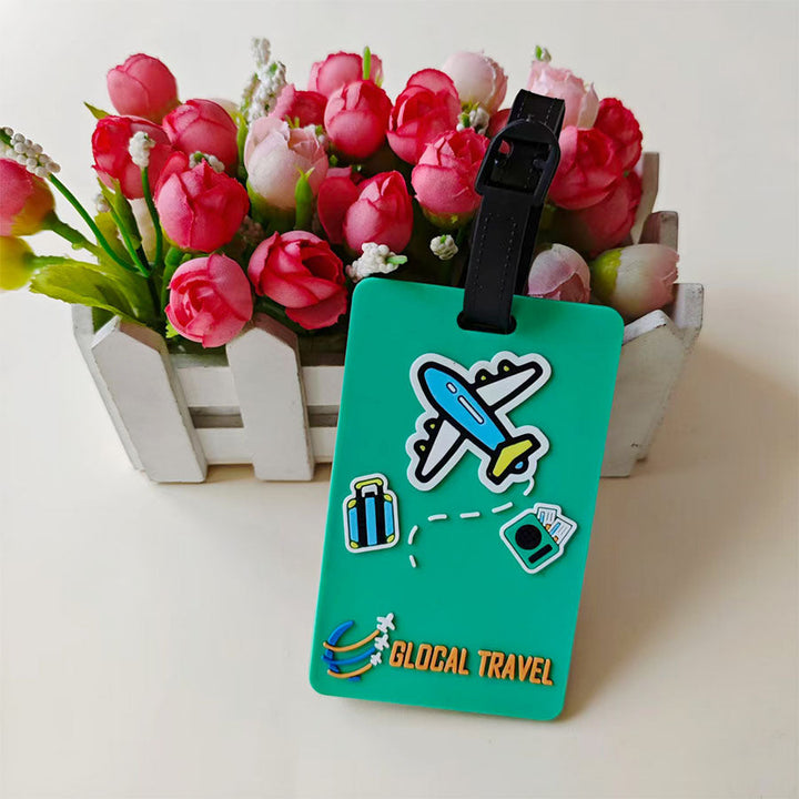 Unisex Luggage Tag with Innovative Air Travel Design Kalsten