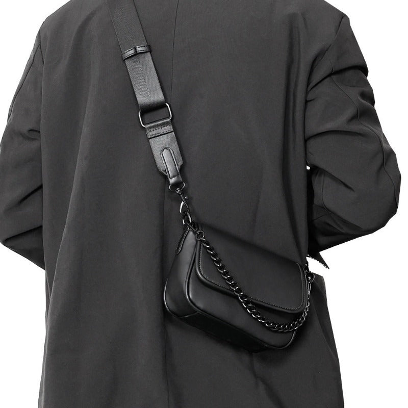 Elegant crossbody bag with chain shoulder strap Kalsten