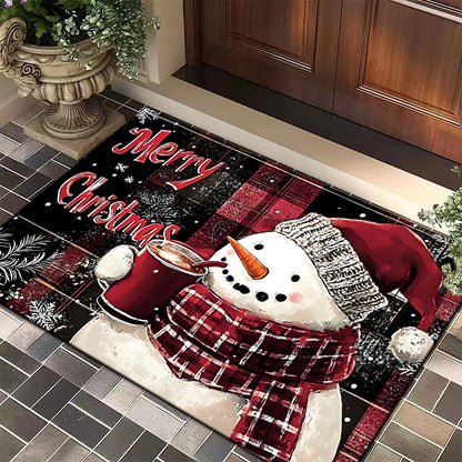Festive Dog-Themed Entryway Mat Acalora