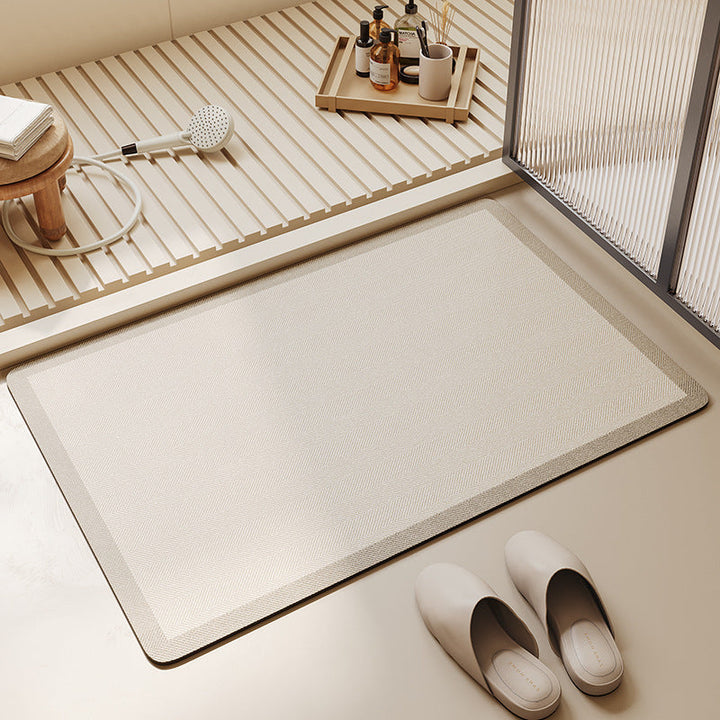 Geometric Patterned Bath Mat Kalsten