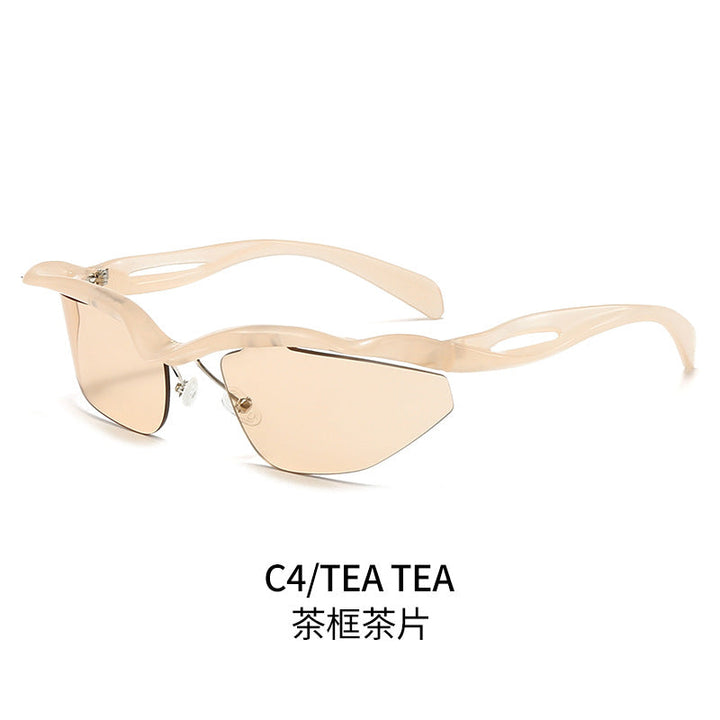 Women's sporty sunglasses with aerodynamic frame Kalsten 1780028486