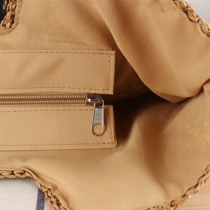 Casual Beach Bag Made of Refined Weave Kalsten
