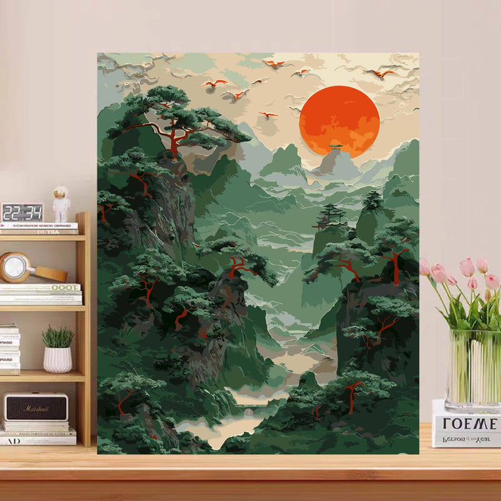 Majestic Landscape Canvas Art Print Kalsten