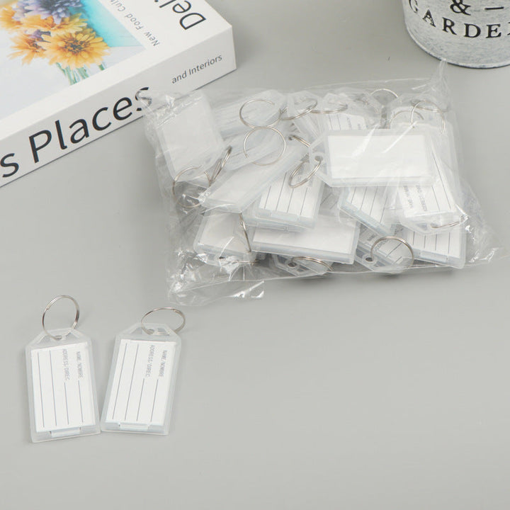 Unisex Label Keychain in Practical Set Kalsten