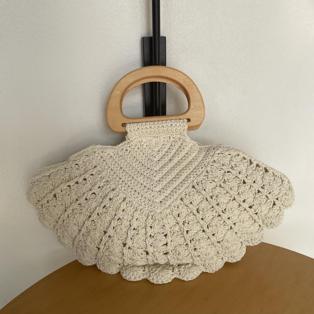 Hand-knotted shoulder bag Kalsten