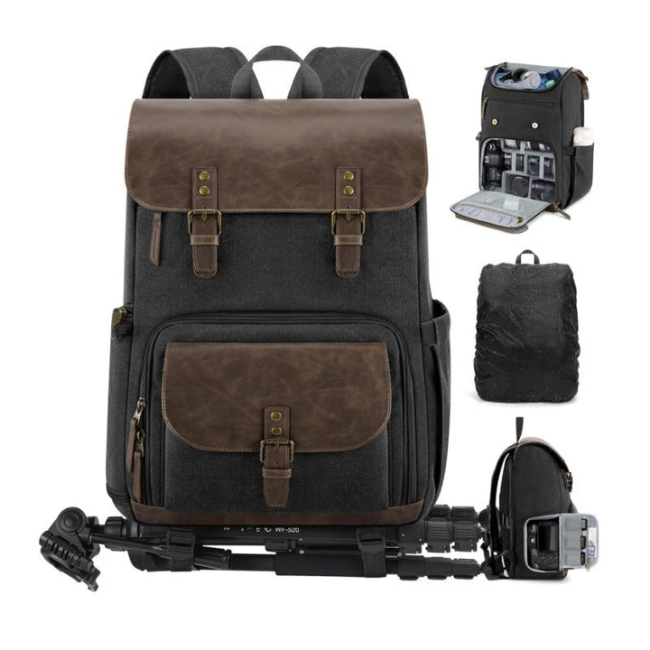 Multifunctional backpack with camera equipment compartments Kalsten