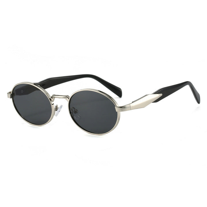 Women's designer sunglasses with high-quality round frame and protective UV filter Kalsten