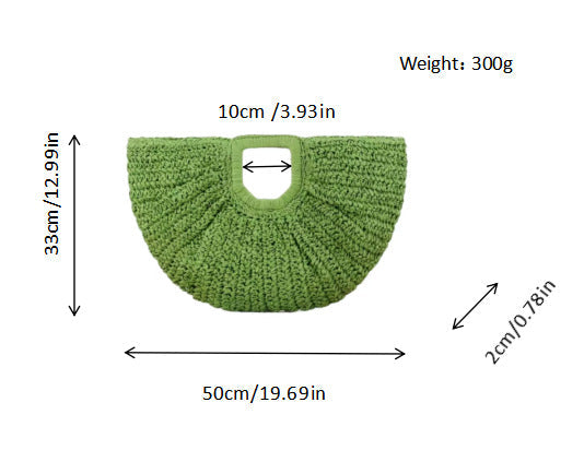 Handbag with Unique Fold Structure Kalsten