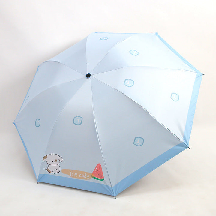 Ladies Folding Umbrella with Cute Design Kalsten