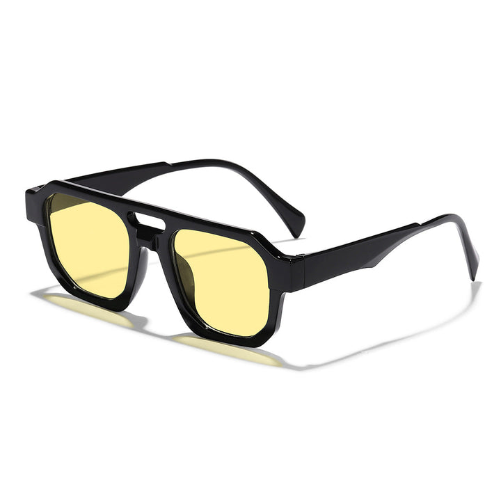 Women’s modern sunglasses with square frame and UV protection Kalsten