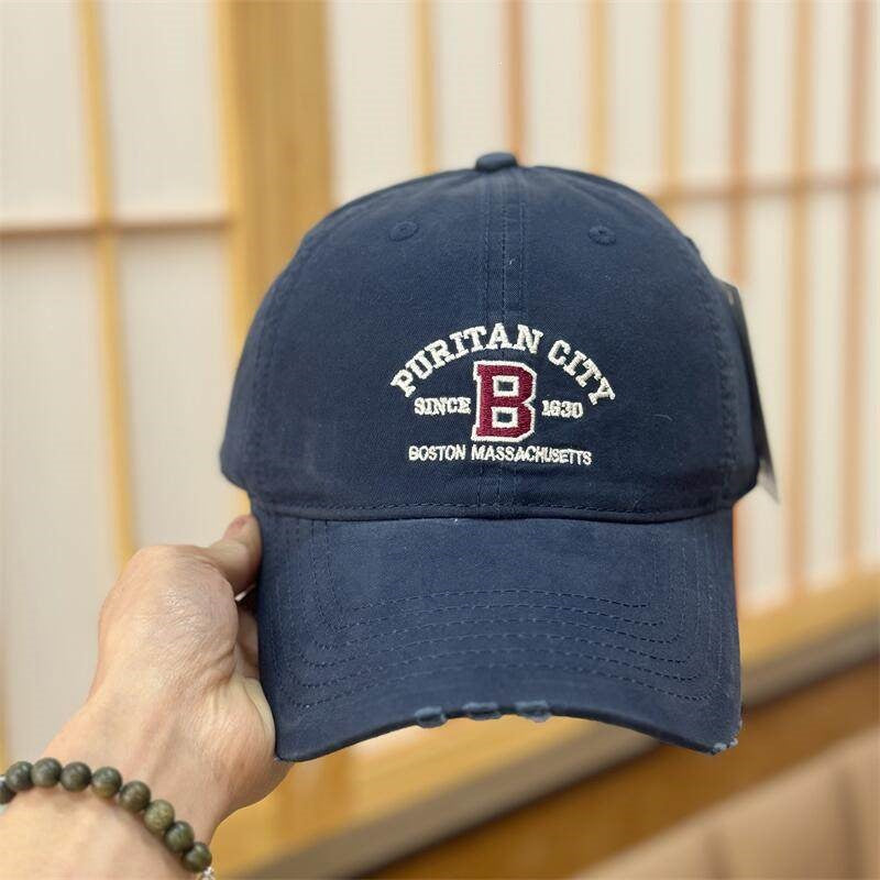 Women's Vintage Distressed Embroidered Baseball Cap Kalsten
