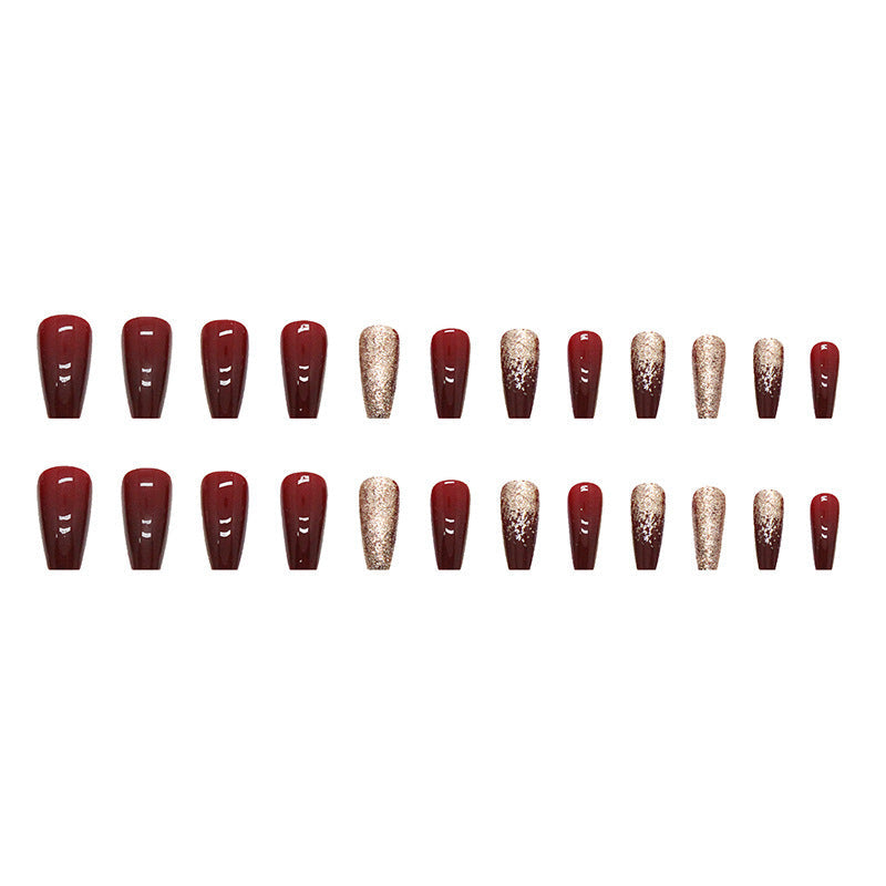 Elegant Glittering Nail Art Design Kalsten