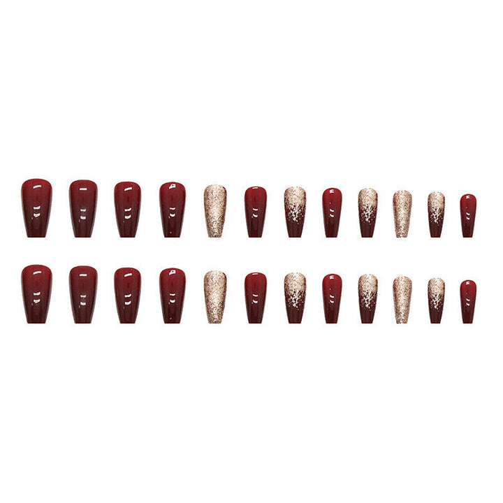 Elegant Glittering Nail Art Design Kalsten