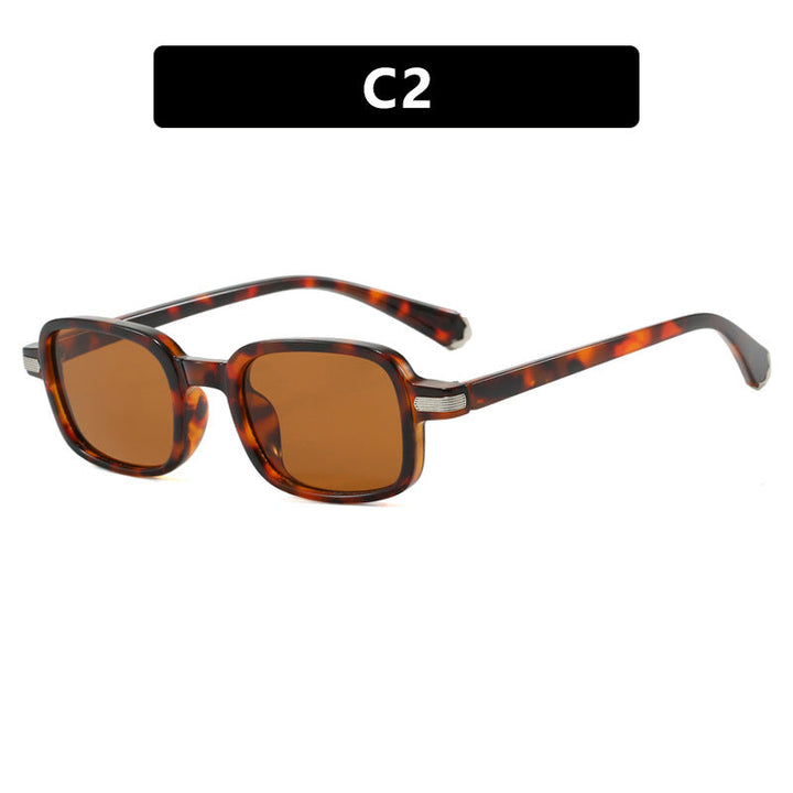 Women's fashionable square sunglasses in trendy tortoise design Kalsten