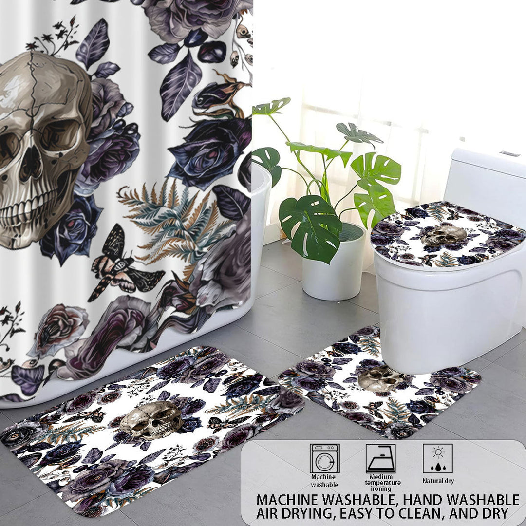 Artistic Skull Bathroom Décor Set Kalsten
