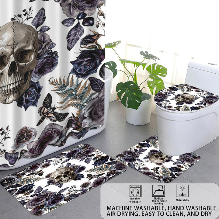 Artistic Skull Bathroom Décor Set Kalsten