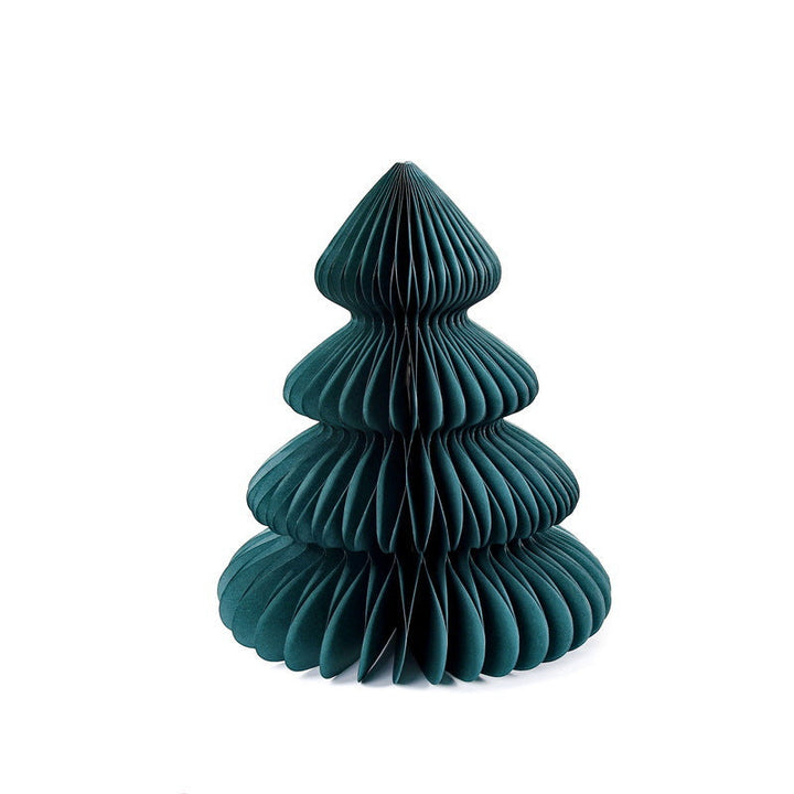 Collapsible Honeycomb Paper Tabletop Christmas Tree Decoration