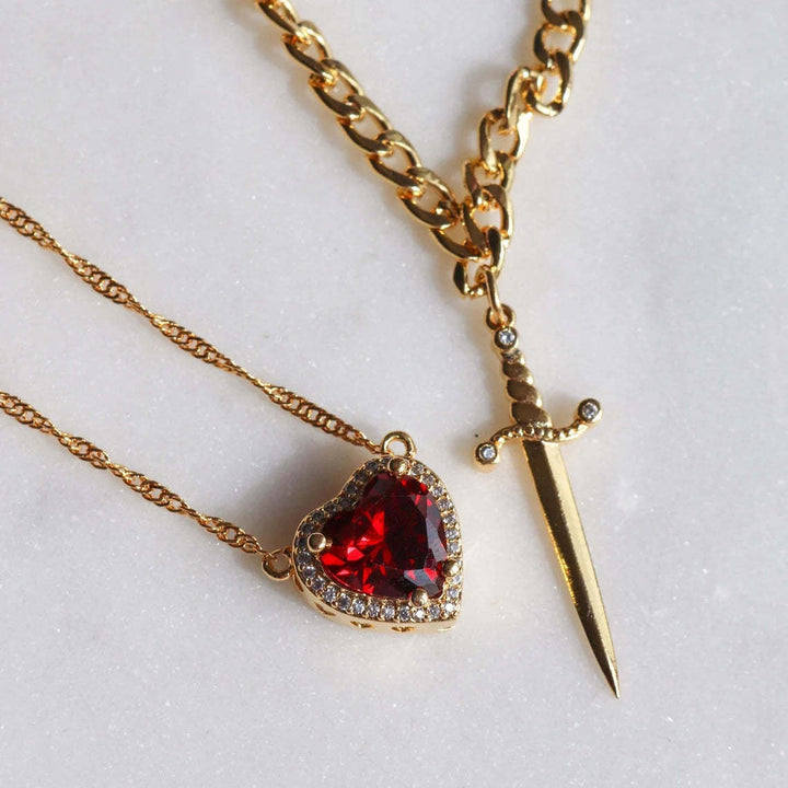 Kalsten | Prince & Princess Couples Necklace Set