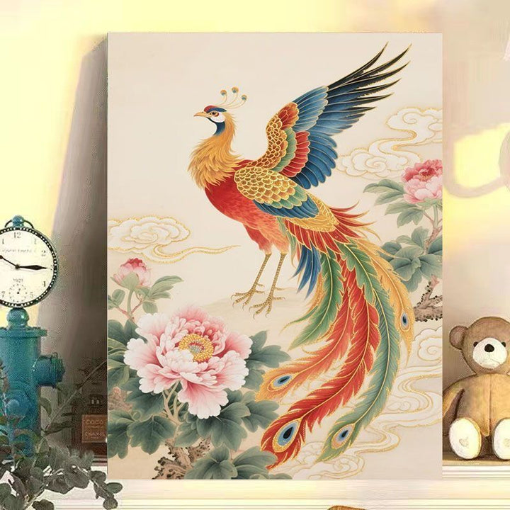 Mythical Phoenix Canvas Art Kalsten