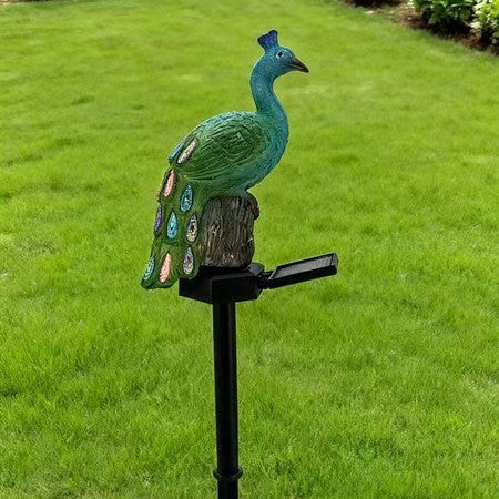 Whimsical Solar-Powered Squirrel Garden Stake Light With Integrated Solar Panel And Warm LED Glow Kalsten