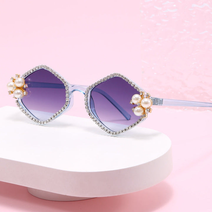 Women's extravagant sunglasses with glamorous pearl details Kalsten