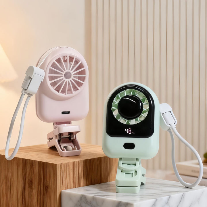 Portable Mini Fan with USB Connection and Adjustable Speed Kalsten