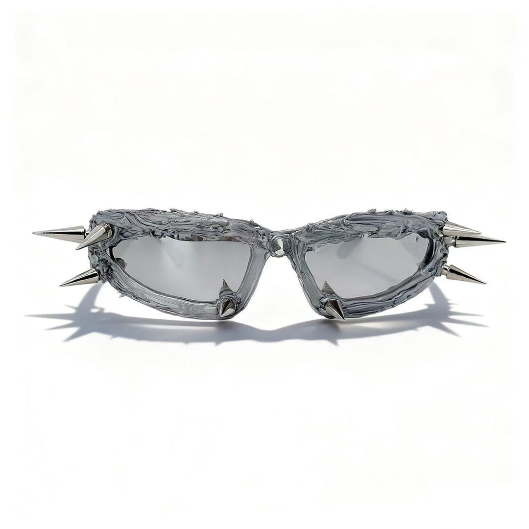 Women's extravagant fashion sunglasses with unique spikes design Kalsten