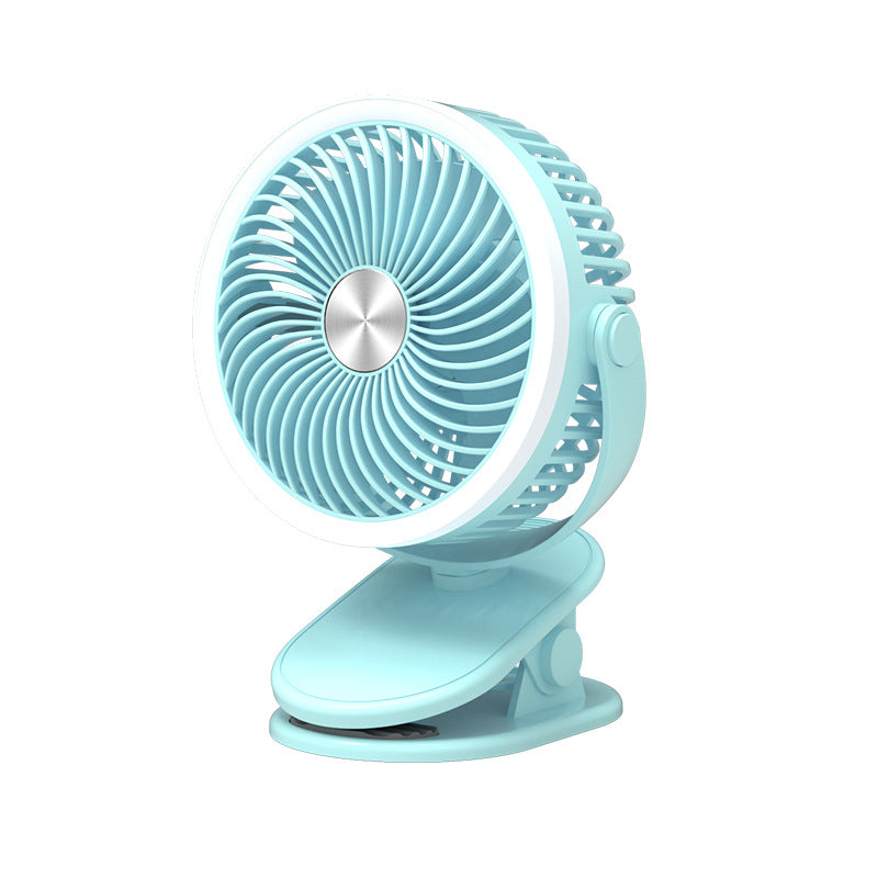 Unisex Compact Table Fan with Flexible Clamp Attachment Kalsten