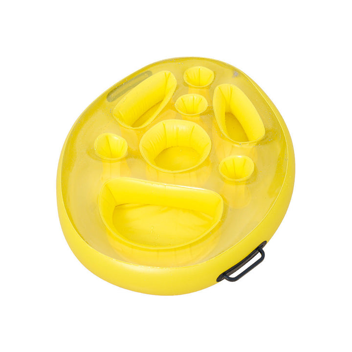 Unisex Inflatable Relaxation Island with Integrated Seating Options Kalsten