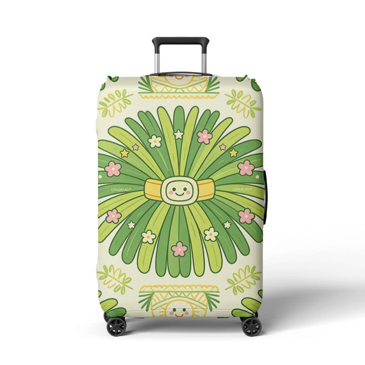 Women's suitcase cover with cheerful Kalsten  motif