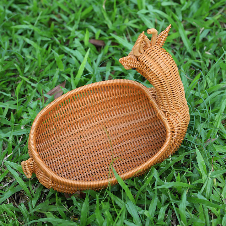 Decorative Woven Duck-Shaped Storage Basket Kalsten