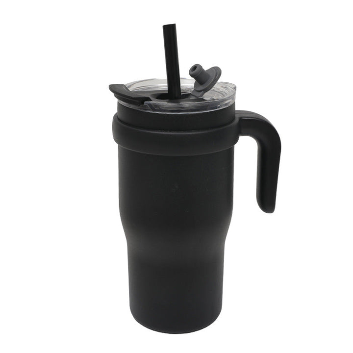 Unisex drinking cup with straw Kalsten