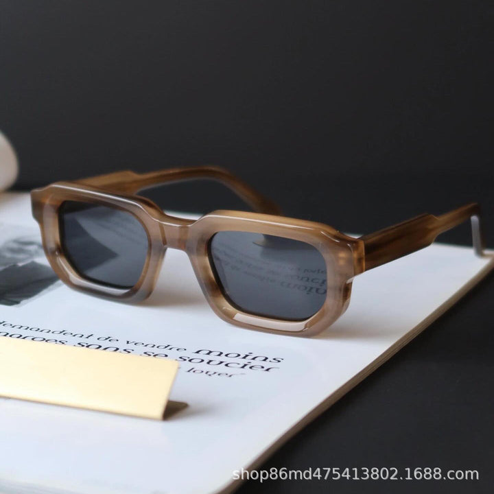 Women's sunglasses in modern geometric design by Kalsten