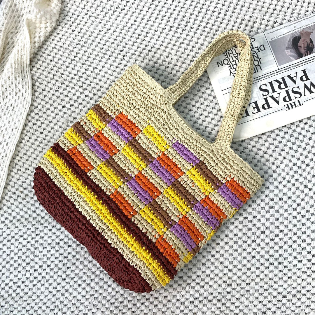Hand-knotted summer tote Kalsten