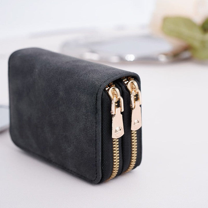 Double Folded Wallet Made of High-Quality Genuine Leather Kalsten