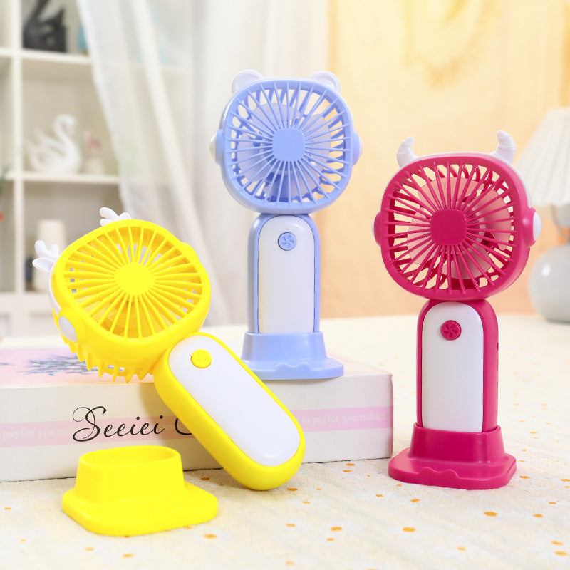 Ladies Portable Hand Fan with Cute Design Kalsten