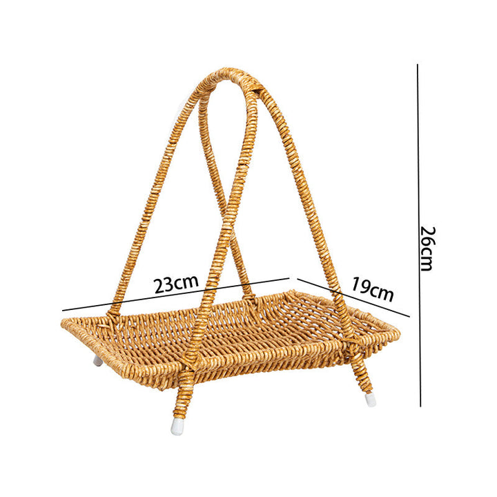 Women Handcrafted Storage Basket with Round Design Kalsten