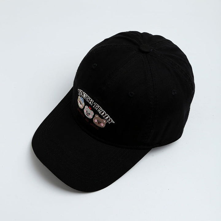 Women's Fun Embroidered Teddy Bear Baseball Cap Kalsten