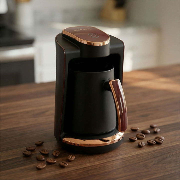 Electric coffee pot with automatic brewing function and innovative design Kalsten