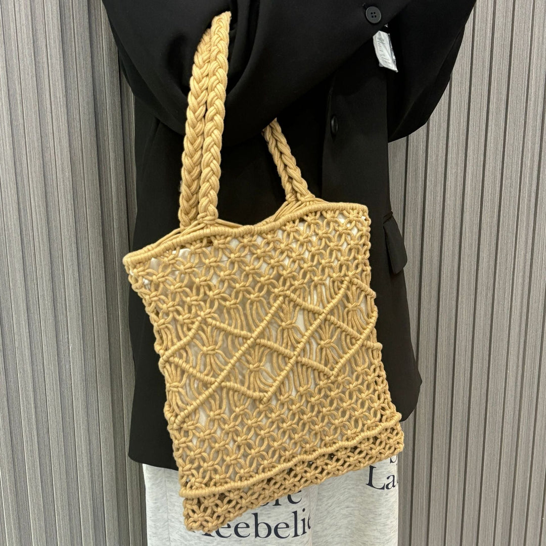 Handmade Macrame Tote Bag Kalsten