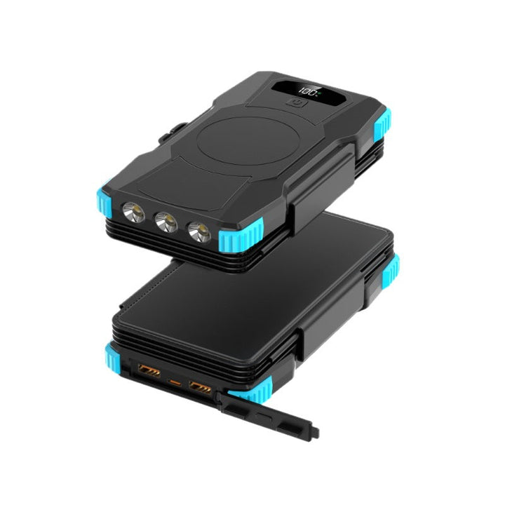 High-performance solar power bank with integrated LED lighting Kalsten