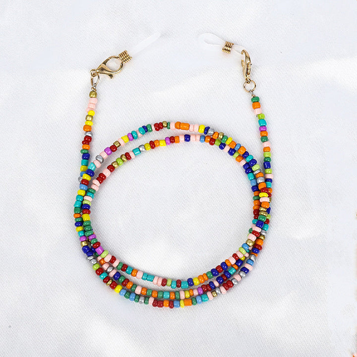 Pearl and Beaded Choker Necklace Kalsten