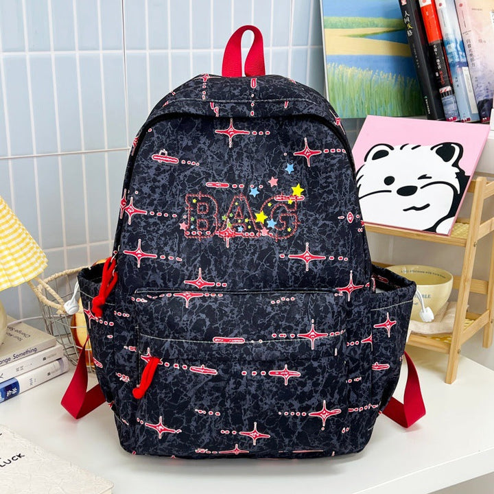 Fun Patterned School Backpack